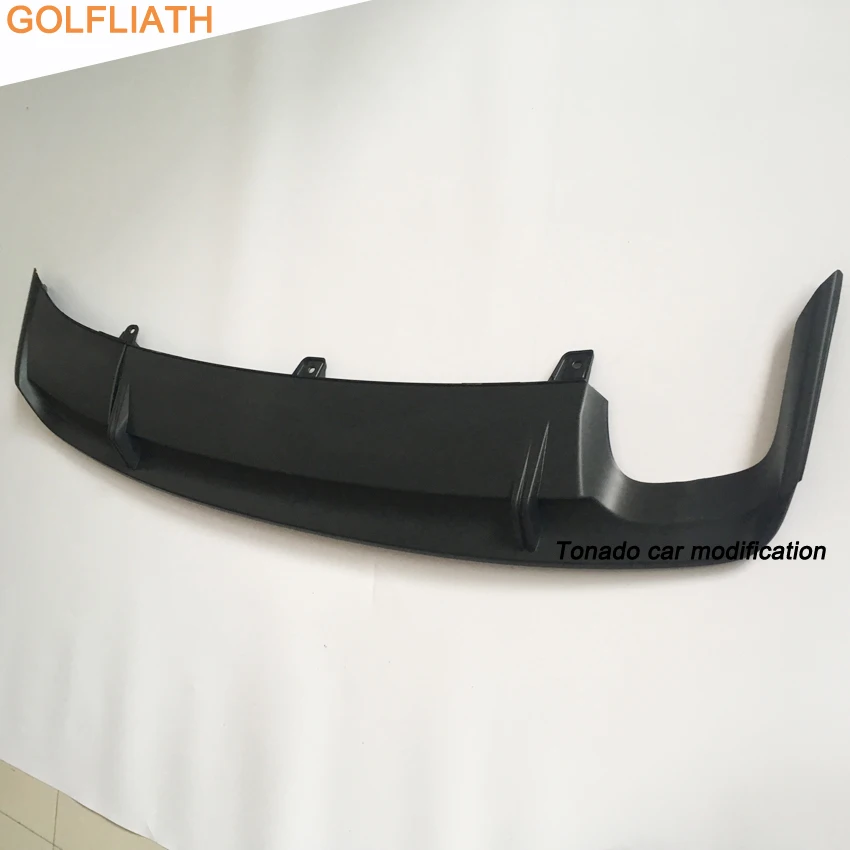 GOLFLIATH OEM GLI style PP задний диффузор спойлер для авто комплект бампера подходит VW Jetta MK6
