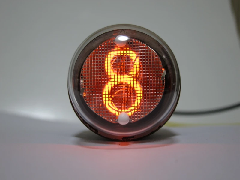 GHXAMP New In-1 Glow Nixie Tube Home Made In-1 Clow Clock Accessories DIY 1PCS