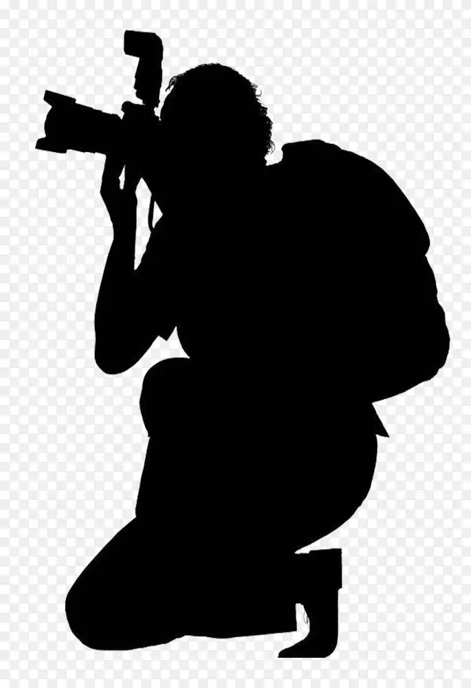 剪影摄影记者摄影师-摄影师png图片素材免费下载_图片编号421380-png