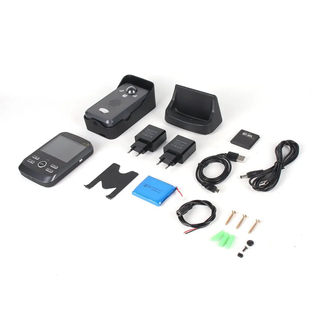 

KiVOS Wireless Video intercom Doorbell Smart Video Intercom Camera for Private House Store Remote Control Video-eye intercom