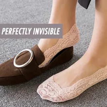 3 пары нескользящих кружевных носков женские кружевные невидимые носки женские Подводные носки-лодочки skarpetki damskie chaussette носки высокен