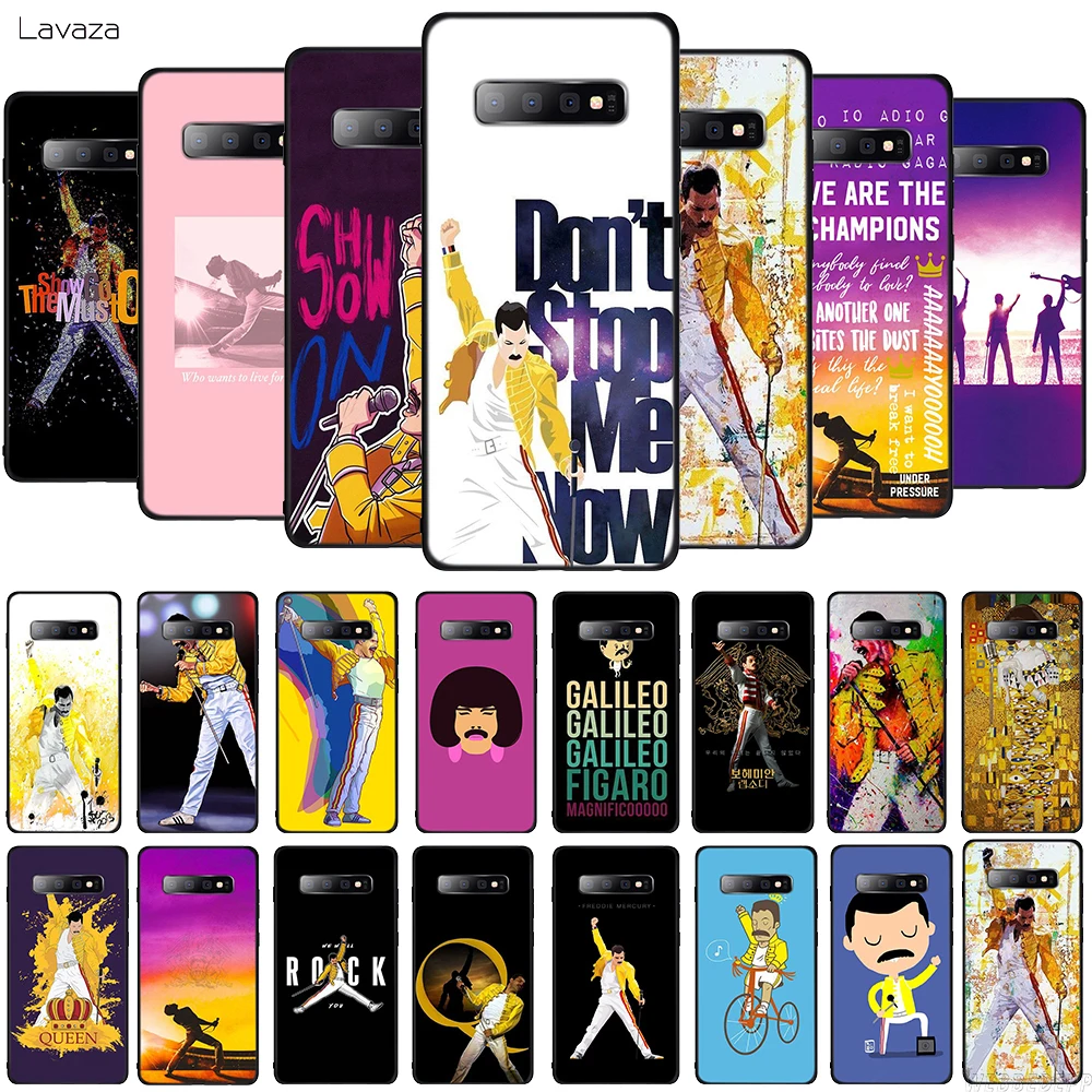 Lavaza Freddie Mercury Queen band TPU Phone Silicone Cover for Samsung Galaxy S6 S7 Eege S10e S8 S9 S10 Plus Soft Case | Мобильные