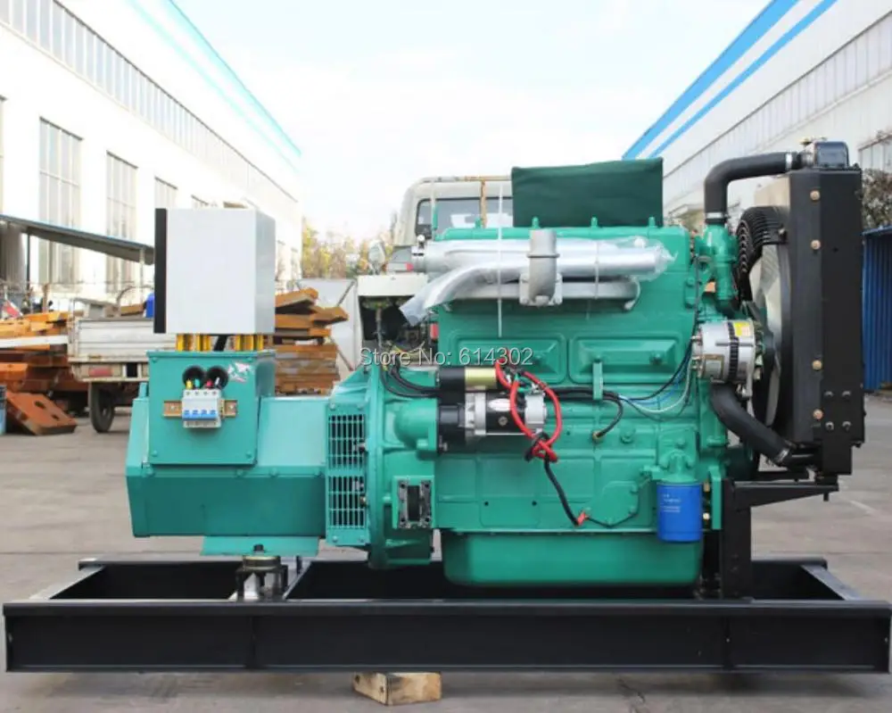 Generator power 40kw/50kva diesel generator/diesel genset with brush alternator for home hotel hospital