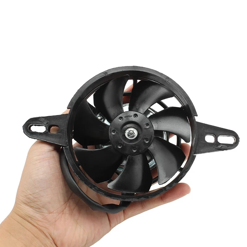 Motorcycle Radiator Fan motorcycle cooling fan 250cc Gasoline Electrofan 12v ATV 200 300 Cubes for KTM Honda Yamaha Kawasaki Dirt Bike Motocross Fans