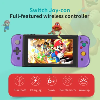 

High Performance Wireless Controller for Nintend Switch Including Vibration and Sensor NFC be Used Through Wired and Bluetooth