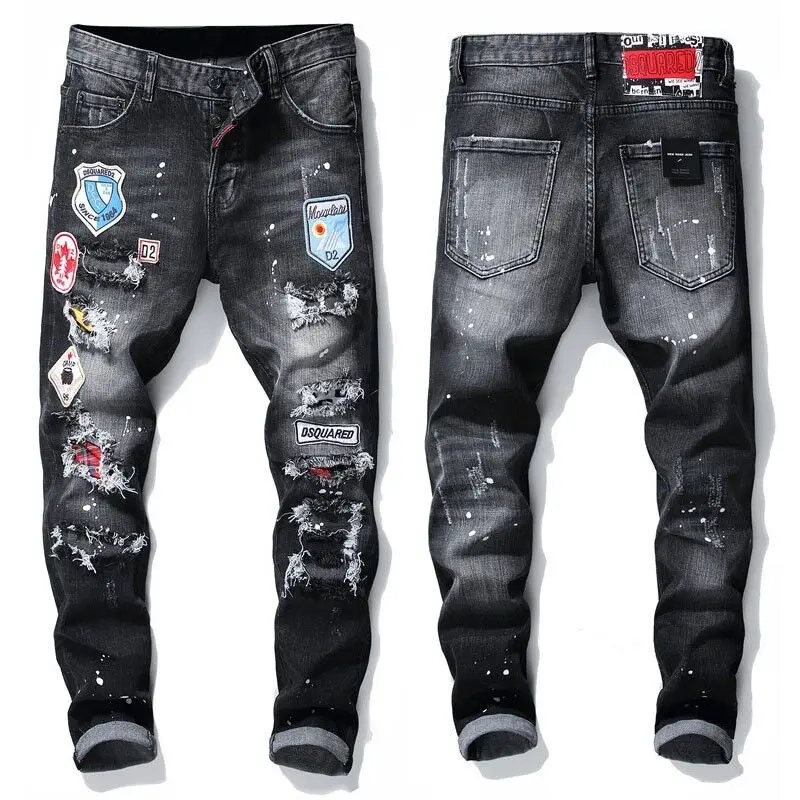 dsquared jeans patch
