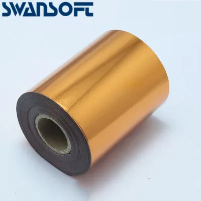  SWANSOFT Small size 8cm*120m Hot Foil Stamping Paper Suit For Stamp Machine DIY Invitation LOGO Eco - 10000054276921