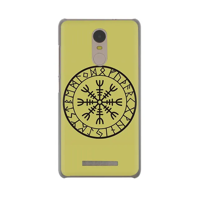EWAU Viking Vegvisir Odin скандинавский жесткий чехол для телефона для Xiaomi Redmi Note 4 4X5 6 7 8 pro 5A Prime