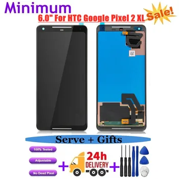 

6.0" For HTC Google Pixel 2 XL LCD Display Touch Screen Digitizer Assembly Replacement For Pixel 2XL LCDs Screen