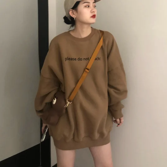

Hoodie Women Winter Leisure 2020 New Autumn And Winter Plus Velvet Plus Size Hip Hop Trend Portrait Printing Women'S Sweatshirt