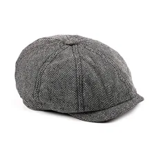 Кепка для гольфа, спортивная шапка, кепка в винтажном британском стиле, регулируемая дышащая восьмиугольная кепка, уличные шляпы для путешествий