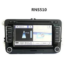 Original y testado buena calidad coche navegación RNS510 radio pantalla LED módulos para VW Golf Passat Skoda RNS510 reproductor de DVD