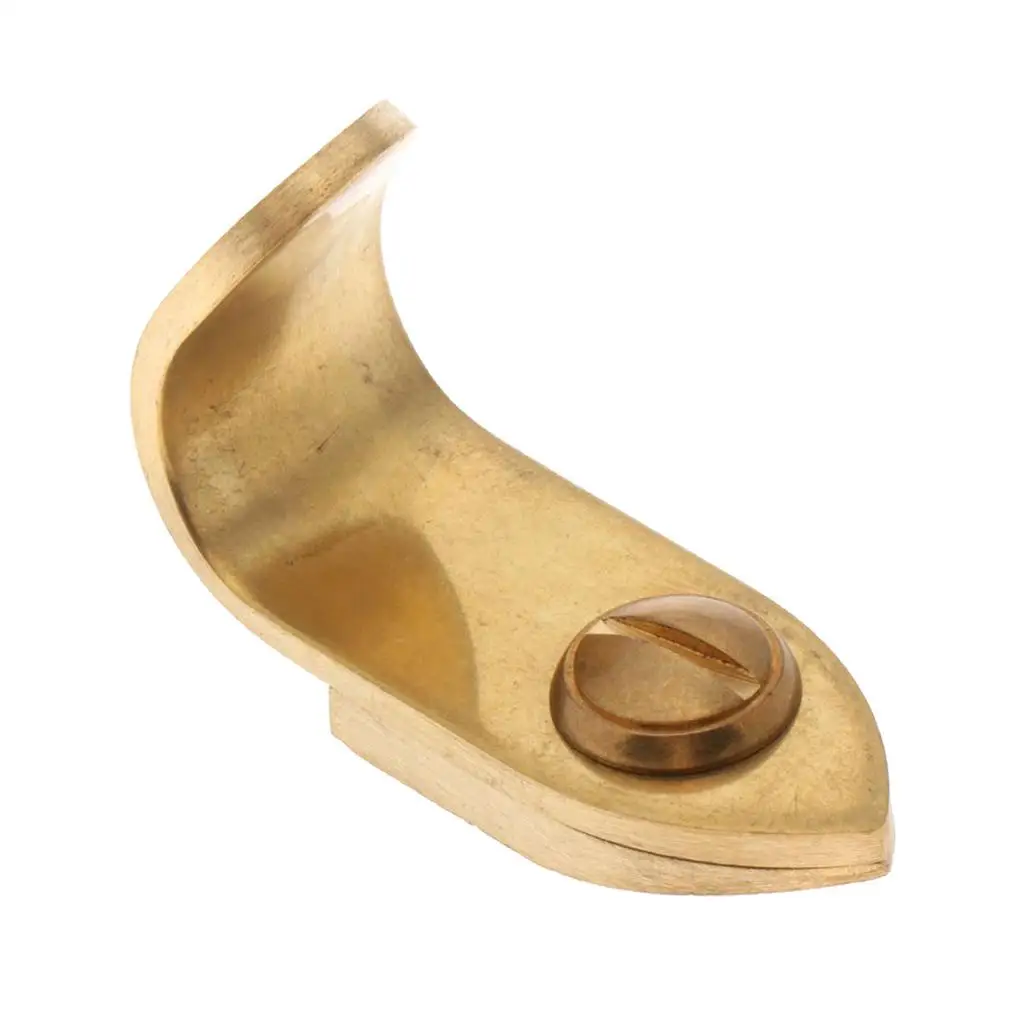 Right Hand Sax Thumbrest Saxophone Thumb Rest Hook Holder Parts -Golden