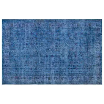 

Handmade Blue Vintage Overdyed Turkish Area Rug 176x274 Cm-5'9''X8'12''