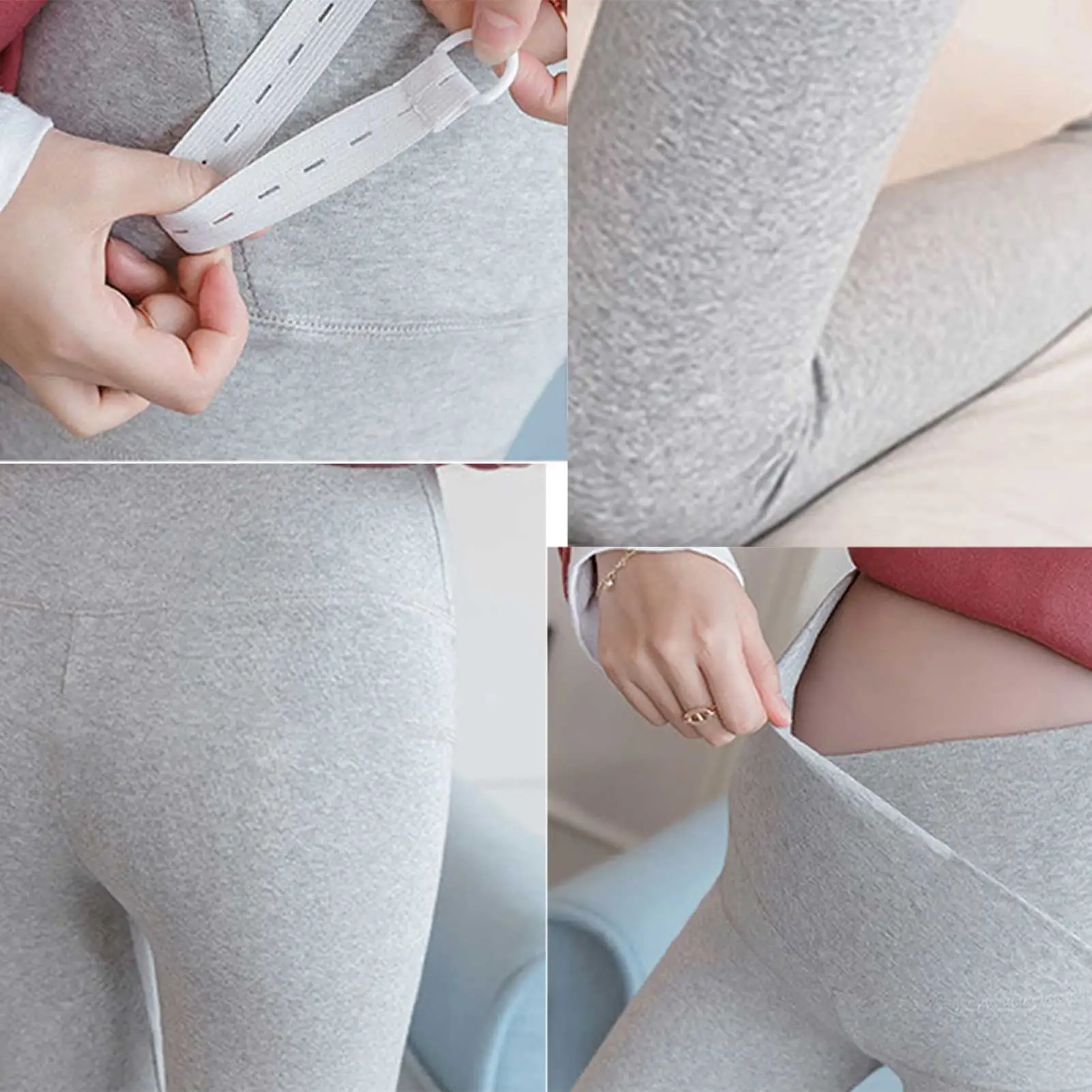 Plus Size Pregnant Women Low Waist Belly Maternity Legging Autumn Winter Fashion Trousers Pants Cotton Leggings