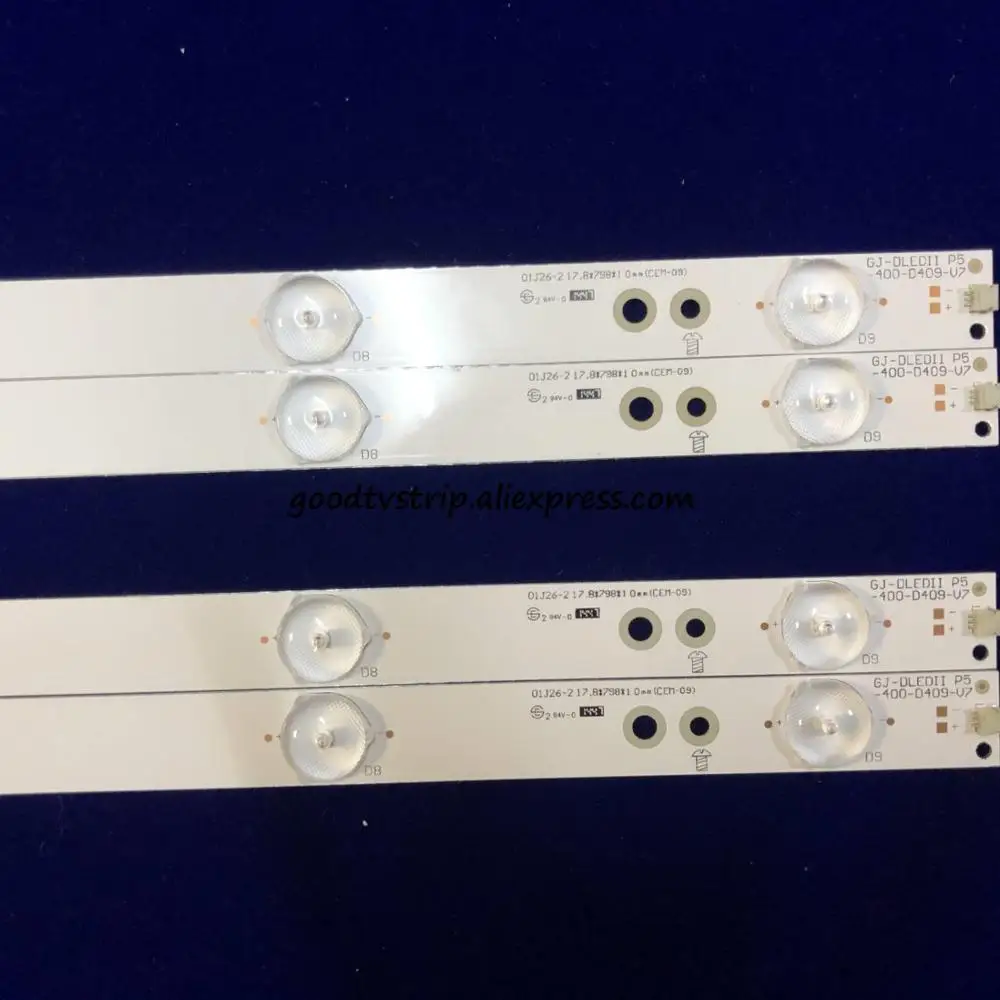 Светодиодный полосы для Sony ТВ KDL 40R380D 40R350D 40R350B 40PFL3240 GJ D светодиодный II P5 400 D409 V7