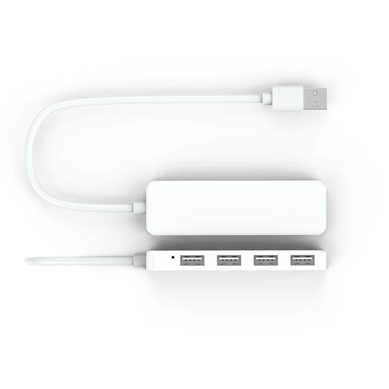 Ультратонкий USB Hub 4-портовый USB 2,0 концентратор