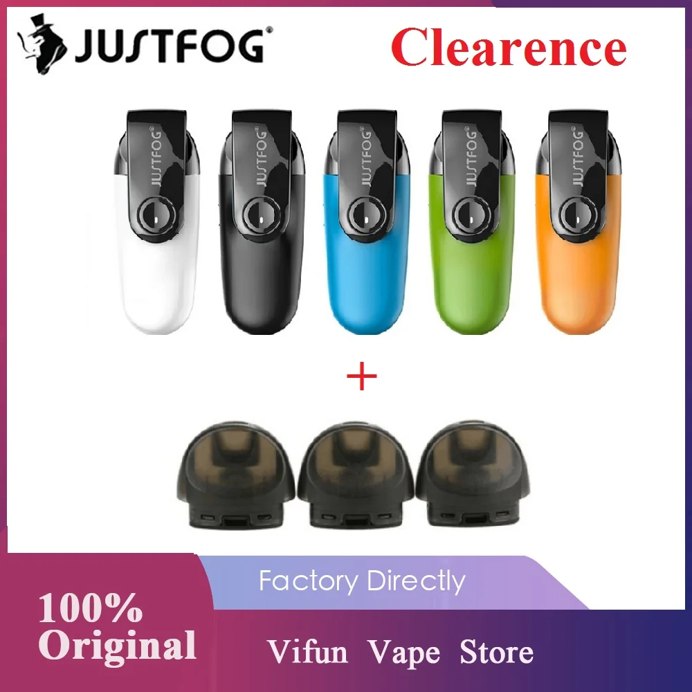 Комплект для вейпа JUSTFOG C601 электронная сигарета Pod 1 7 мл аккумулятор 650 мАч MINIFIT /Drag