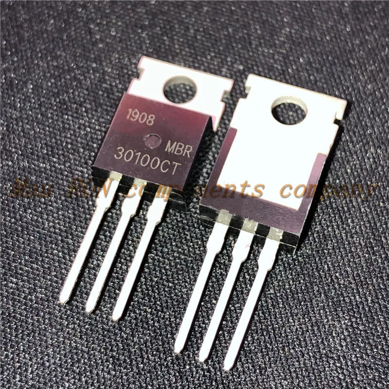 10PCS/LOT MBR30100 MBR30100CT TO220 TO 220 MBRF30100CT new original In ...