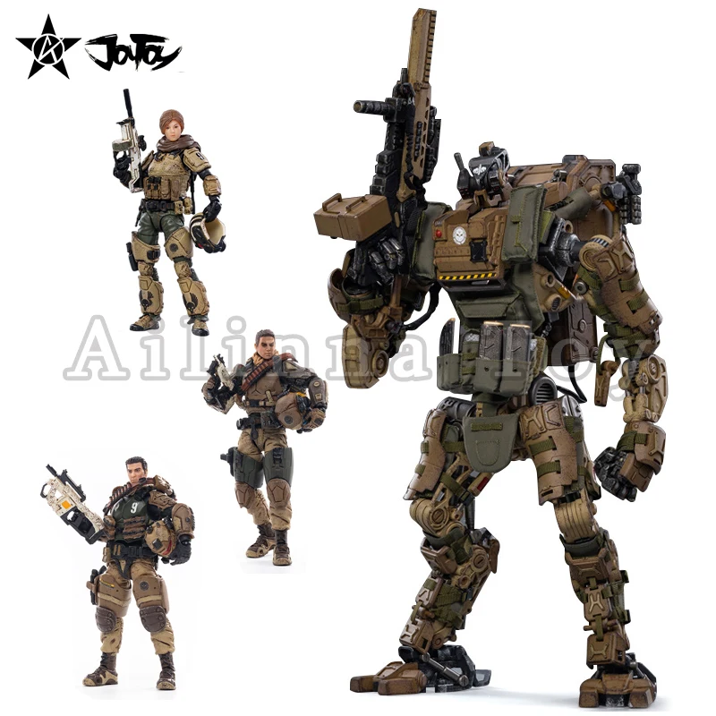 [Предзаказ] экшн фигурка JOYTOY 1/18 (4 шт./компл.) 09th Легион один и страх (штурмовая) Mecha аниме Коллекционная модель