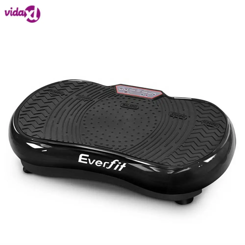 

Everfit Vibration Machine Plate Platform Body Shaper Home Gym Fitness Black White Red 99 Speed Level Durable Exercise Machine A2
