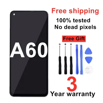 

AMOLED LCD For Samsung A60 Lcd Display Touch Screen Digitizer With Frame Assembly Replacement For Samsung A606 A6060 display