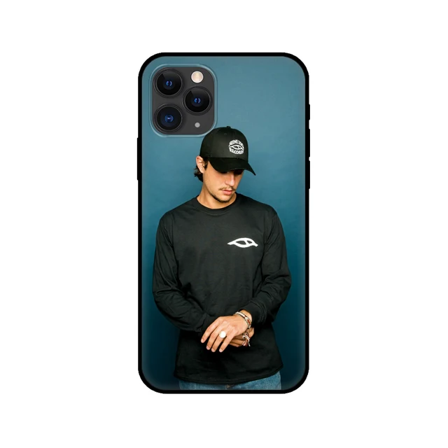 Black tpu case for iphone 5 5s se 2020 6 6s 7 8 plus x 10 XR XS 11 12 mini pro MAX back cover nekfeu rapper 72851