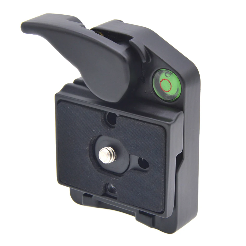 Black Camera 323 Quick Release Plate With Adapter (200PL-14) For 