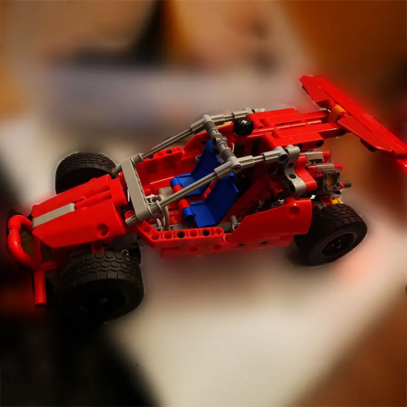 

MOC Small Particles Block Toys LEGO Compatible Science And Technology Series MOC-19918 Desert Off Road Vehicle