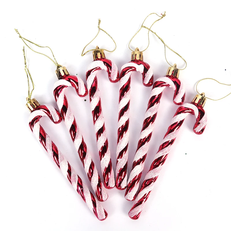 Coffret de décoration,Candy Cane Xmas Tree Decor Joyeux Noël