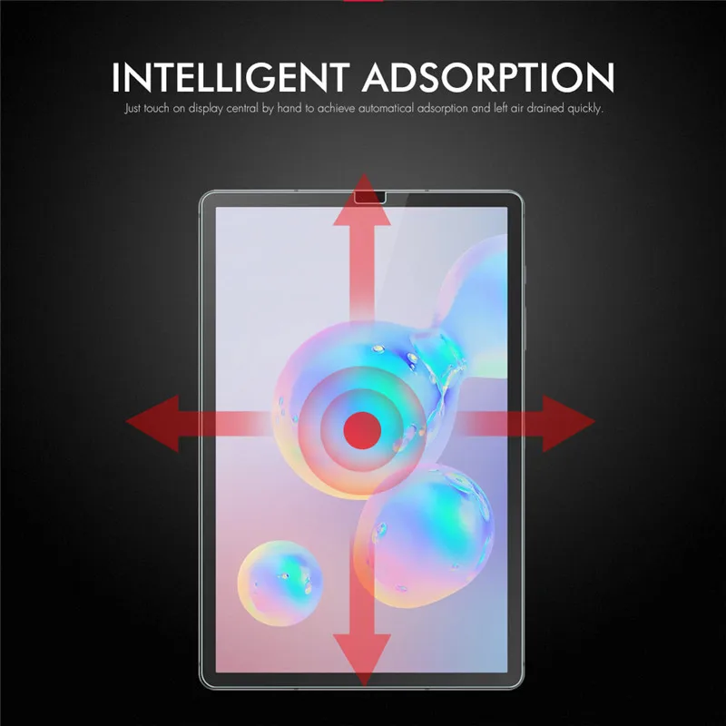 For Samsung Galaxy Tab S6 10.5" Tablet Screen Protector Tempered Glass For SM-T860 SM-T865 Tempered Glass Protective Film Cover 4