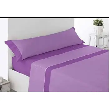 

Sets of sheets smooth violets compound by worktop, Fitted sheet and pillowcase