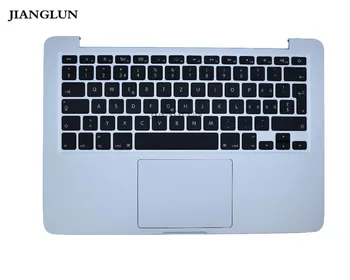 

JIANGLUN For Apple A1502 2015 year laptop palmrest topcase with swiss layout keyboard with touchpad