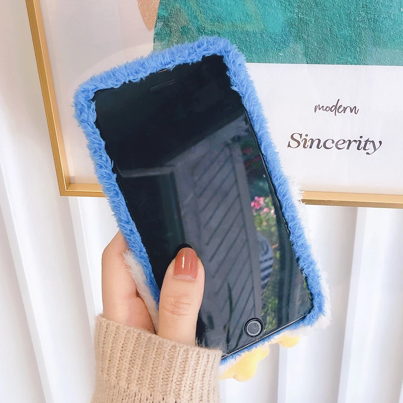 Чехол для iphone 11 pro max 7 8 plus x xr xs max с объемным изображением утки из мультфильма