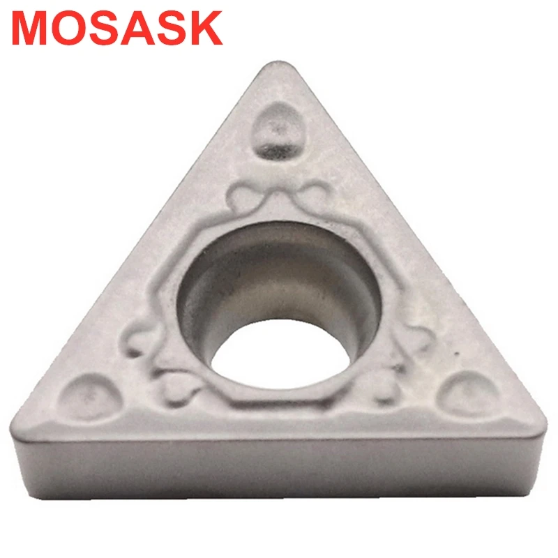 MOSASK TCMT 10 шт. ZN60 токарный станок с ЧПУ Токарный Инструмент Расточная сталь обработка керамических пластин