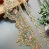 1 Yards Embroidery Flower Strip Lace Ribbon Trims for Sofa Curtain Trimmings Dress Costumes Applique Beige 12 cm 3 cm New ► Photo 2/3