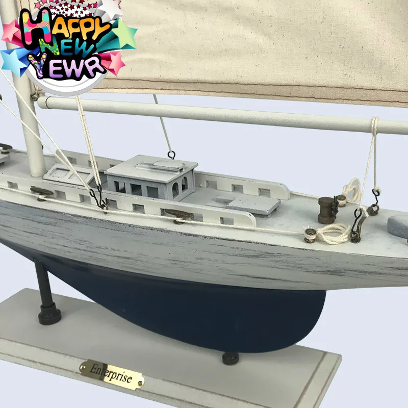 1:6 масштабная модель Сборка номер предприятия из массива дерева Dhow модель игрушки мебель коллекция украшений