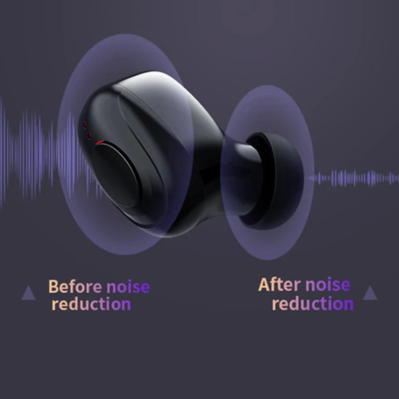 X18 Мини Bluetooth 5,0 наушники беспроводные вкладыши стерео HIFI Звук спортивные наушники гарнитура с микрофоном для samsung huawei