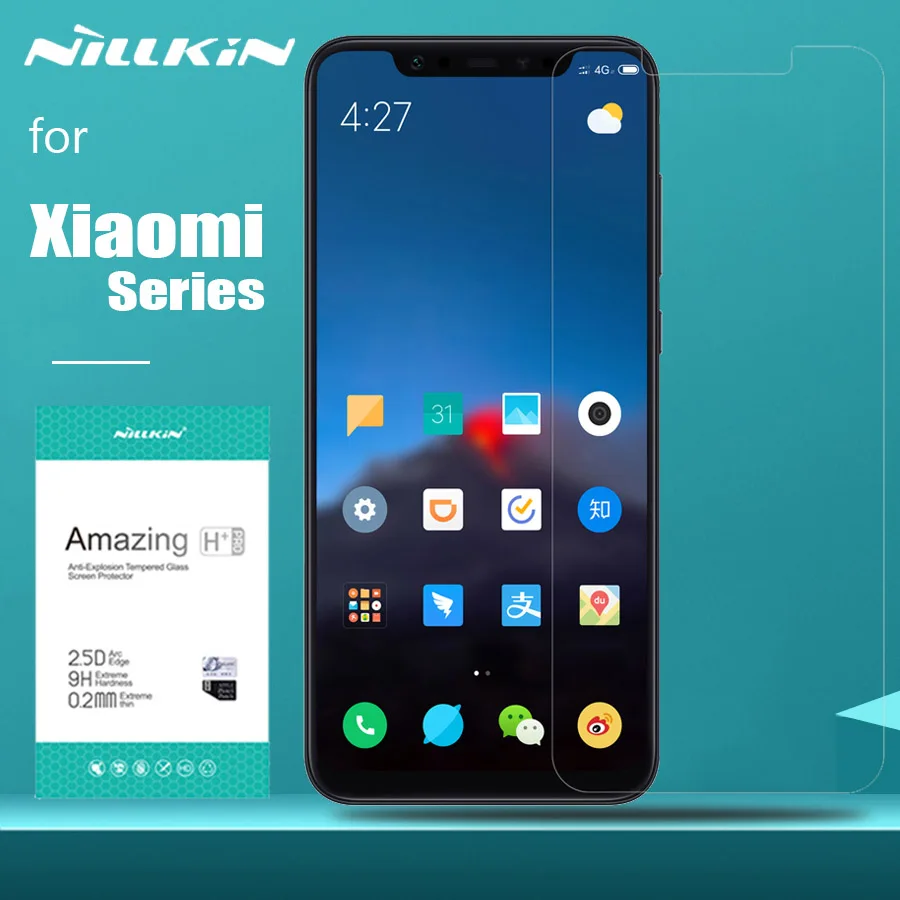 Nillkin для Xiaomi Poco M3 X3 NFC Mi 10T 10 9 Lite 8 до лет 5G Защитная пленка экрана из закаленного