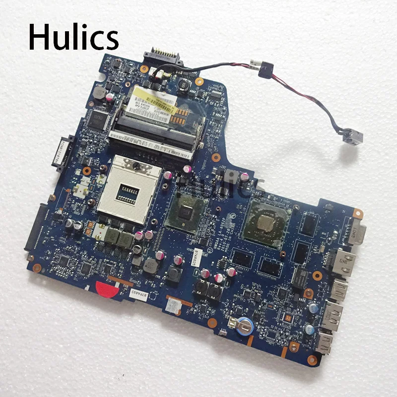 Hulics оригинальная материнская плата ноутбука для Toshiba Satellite A660 660 665 A665 материнская плата K000109860 NWQAA LA-6062P PGA988 DDR3