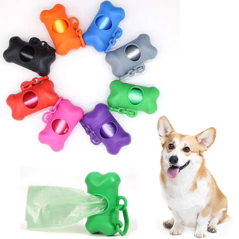 

Plastic Waste Dog Poop Bags Pet Cleaning Supplies Portable Outdoor Pet Product for Small Dog Garbage Bag Dispenser Carrier Case