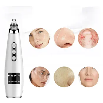 

F-15 Blackhead Suction Instrument Blackhead Remover Acne Treatment Vacuum Pore Cleaner Facial Cleansing Device