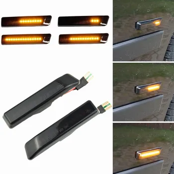 

Car Front Wing Smoke Lens Dynamic LED Side Marker Repeater Indicator Light 63132492179 63137164491 For BMW X5 E53 E36
