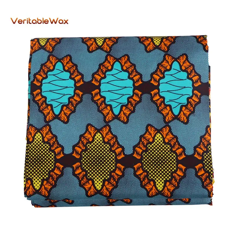 Анкара африканская ткань из полиэстера с воском 2020 veritableWax Высокое качество 6