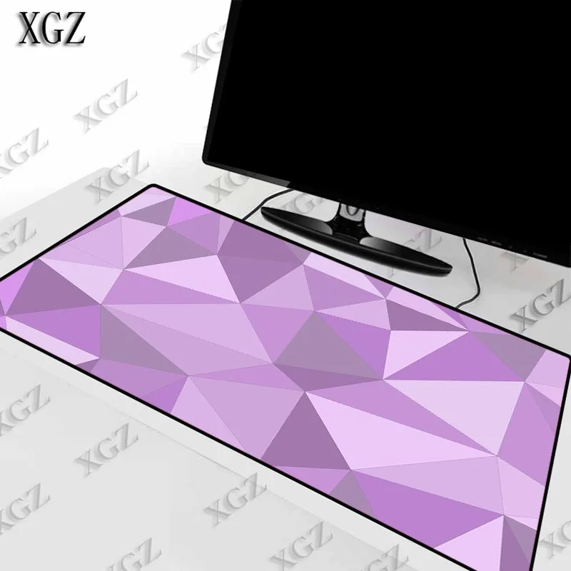 XGZ креативный фиолетовый призматический персональный большой игровой коврик для