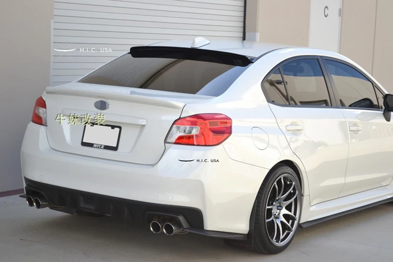 Для Subaru Impreza WRX STI стиль спойлер на крыше PMMA материал солнцезащитный козырек спойлер