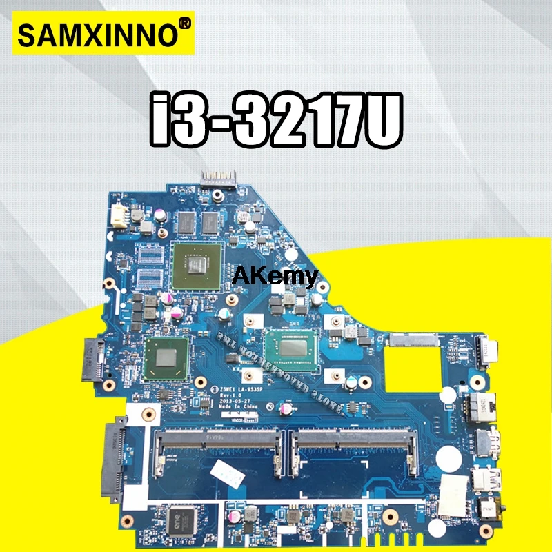 

Z5WE1 LA-9535P NBMES11001 NB.MES11.001 For acer aspire E1-570 E1-570G motherboard i3-3217U