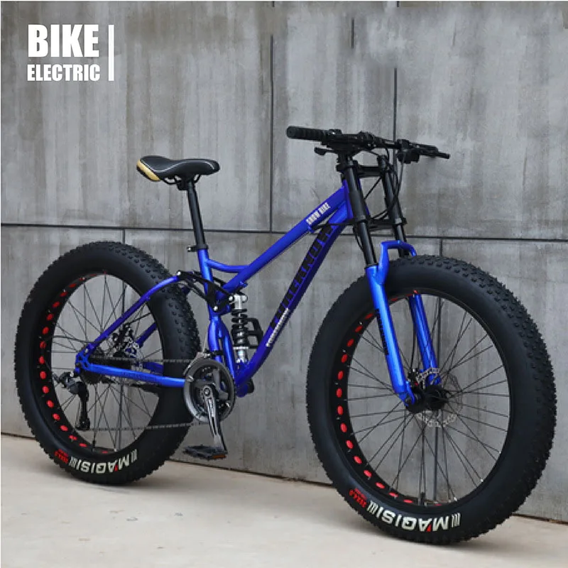 Multi-speed Cross-country 26inch Snow Bike Adult Extra wide 4.0 Large Tire Mountain Bike Male Female Cycling Students Bicycle