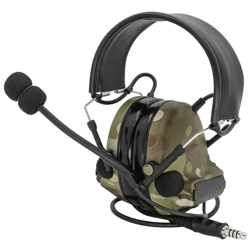 TCIHEADSET 전술 헤드셋, 소음 감소 헤드폰, 사냥 청력 보호 귀마개, Comtac II Airsoft 군용 헤드셋 5
