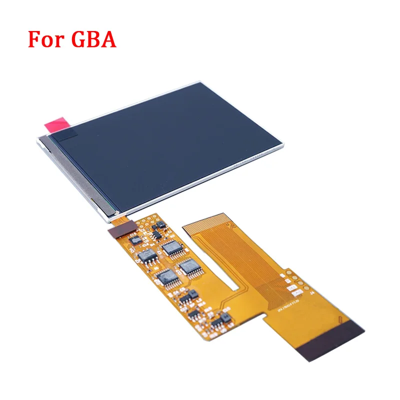 Kits de reemplazo de pantalla LCD V2 para retroiluminación Nintend GBA pantalla lcd de 10 niveles de alto brillo pantalla IPS LCD V2 para consola GBA - 6